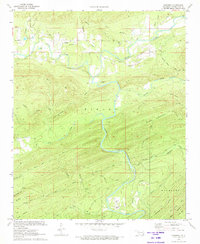 Download a high-resolution, GPS-compatible USGS topo map for Nashoba, OK (1973 edition)