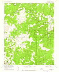 Download a high-resolution, GPS-compatible USGS topo map for Nelagoney, OK (1961 edition)