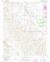 Download a high-resolution, GPS-compatible USGS topo map for Newcastle, OK (1983 edition)