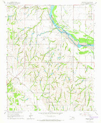 Download a high-resolution, GPS-compatible USGS topo map for Newcastle, OK (1966 edition)