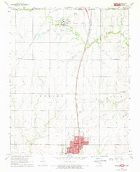 Download a high-resolution, GPS-compatible USGS topo map for Newkirk, OK (1970 edition)