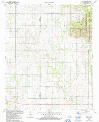 Download a high-resolution, GPS-compatible USGS topo map for Odetta, OK (1992 edition)