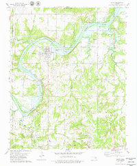 Download a high-resolution, GPS-compatible USGS topo map for Oilton, OK (1979 edition)