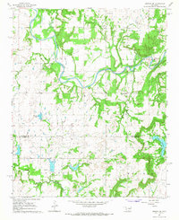 Download a high-resolution, GPS-compatible USGS topo map for Okemah SE, OK (1968 edition)