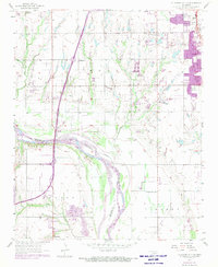 Download a high-resolution, GPS-compatible USGS topo map for Oklahoma City SE, OK (1970 edition)
