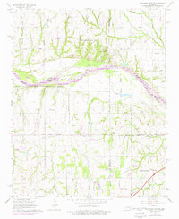 Download a high-resolution, GPS-compatible USGS topo map for Oklahoma City SW, OK (1976 edition)