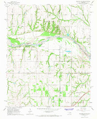 Download a high-resolution, GPS-compatible USGS topo map for Oklahoma City SW, OK (1967 edition)
