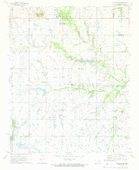 Download a high-resolution, GPS-compatible USGS topo map for Okmulgee NE, OK (1972 edition)