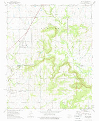 Download a high-resolution, GPS-compatible USGS topo map for Oktaha, OK (1978 edition)