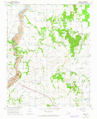 Download a high-resolution, GPS-compatible USGS topo map for Oneta, OK (1964 edition)