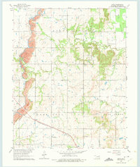 Download a high-resolution, GPS-compatible USGS topo map for Oneta, OK (1975 edition)