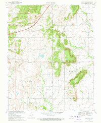 Download a high-resolution, GPS-compatible USGS topo map for Osage Hills, OK (1972 edition)