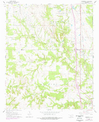 Download a high-resolution, GPS-compatible USGS topo map for Overbrook, OK (1978 edition)