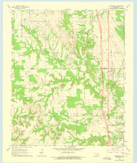Download a high-resolution, GPS-compatible USGS topo map for Overbrook, OK (1975 edition)