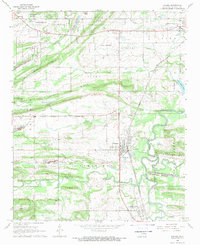 Download a high-resolution, GPS-compatible USGS topo map for Panama, OK (1969 edition)