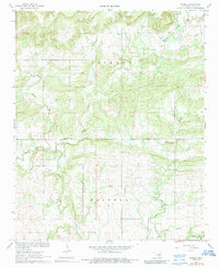 Download a high-resolution, GPS-compatible USGS topo map for Parker, OK (1989 edition)