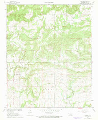 Download a high-resolution, GPS-compatible USGS topo map for Parker, OK (1968 edition)