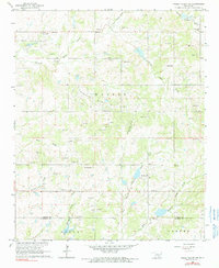 Download a high-resolution, GPS-compatible USGS topo map for Pauls Valley NE, OK (1990 edition)