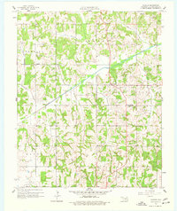 Download a high-resolution, GPS-compatible USGS topo map for Pearson, OK (1977 edition)