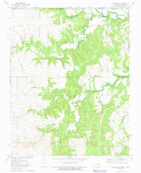 Download a high-resolution, GPS-compatible USGS topo map for Pearsonia NE, OK (1975 edition)