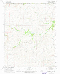 Download a high-resolution, GPS-compatible USGS topo map for Pearsonia NW, OK (1975 edition)