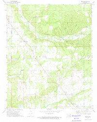 Download a high-resolution, GPS-compatible USGS topo map for Peggs, OK (1974 edition)