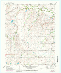 Download a high-resolution, GPS-compatible USGS topo map for Perry NW, OK (1985 edition)