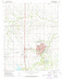 Download a high-resolution, GPS-compatible USGS topo map for Perry, OK (1974 edition)