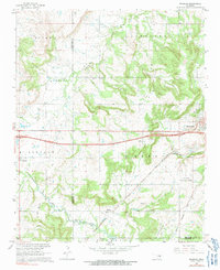 Download a high-resolution, GPS-compatible USGS topo map for Pharoah, OK (1991 edition)
