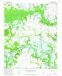 Download a high-resolution, GPS-compatible USGS topo map for Pierce, OK (1963 edition)