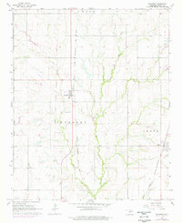 Download a high-resolution, GPS-compatible USGS topo map for Pocasset, OK (1976 edition)