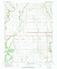 Download a high-resolution, GPS-compatible USGS topo map for Ponca City NW, OK (1969 edition)