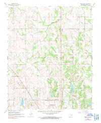 Download a high-resolution, GPS-compatible USGS topo map for Prague SW, OK (1991 edition)