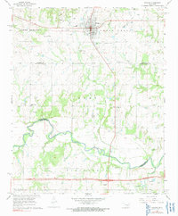 Download a high-resolution, GPS-compatible USGS topo map for Prague, OK (1991 edition)