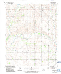 Download a high-resolution, GPS-compatible USGS topo map for Prentiss, OK (1989 edition)