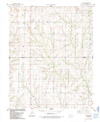 Download a high-resolution, GPS-compatible USGS topo map for Putnam, OK (1985 edition)