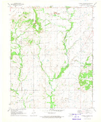 Download a high-resolution, GPS-compatible USGS topo map for Pyramid Corners, OK (1973 edition)