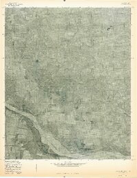 1975 Map of Quanah NW