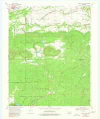 Download a high-resolution, GPS-compatible USGS topo map for Quinton South, OK (1980 edition)