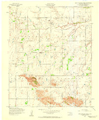 Download a high-resolution, GPS-compatible USGS topo map for Rainy Mountain Creek, OK (1959 edition)