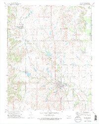 1972 Map of Ramona, 1974 Print