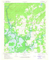 Download a high-resolution, GPS-compatible USGS topo map for Rattan, OK (1973 edition)