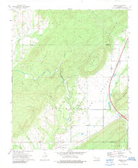 Download a high-resolution, GPS-compatible USGS topo map for Redden, OK (1989 edition)