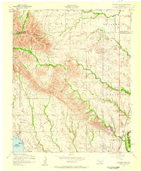 Download a high-resolution, GPS-compatible USGS topo map for Richards Spur, OK (1959 edition)