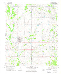 Download a high-resolution, GPS-compatible USGS topo map for Ringling, OK (1977 edition)