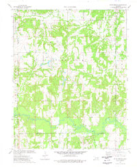 preview thumbnail of historical topo map of Creek County, OK in 1974