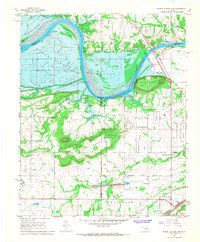 preview thumbnail of historical topo map of Haskell County, OK in 1967