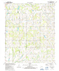 Download a high-resolution, GPS-compatible USGS topo map for Rocky Ford, OK (1991 edition)