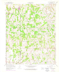 Download a high-resolution, GPS-compatible USGS topo map for Rocky Ford, OK (1976 edition)