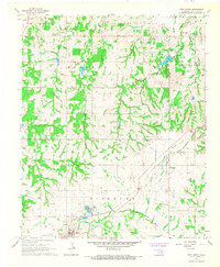 Download a high-resolution, GPS-compatible USGS topo map for Roff North, OK (1968 edition)